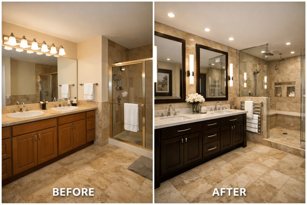 Cincinnati luxury bathroom