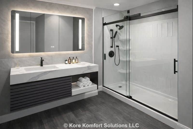 small bathroom remodel