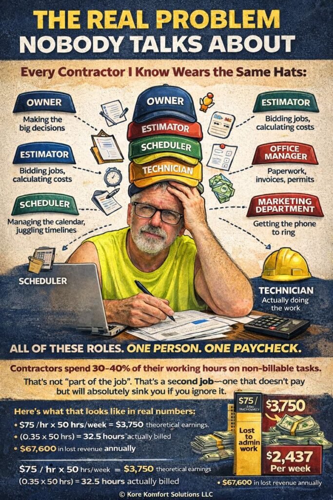 contractors wear the same hats