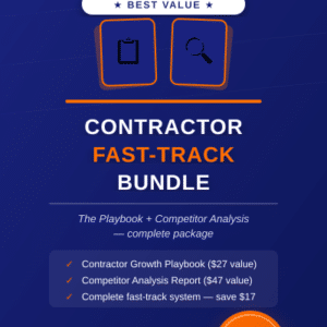 Contractor Fast-Track Bundle