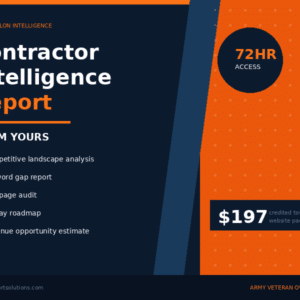 Contractor Intelligence Report — Claim Yours